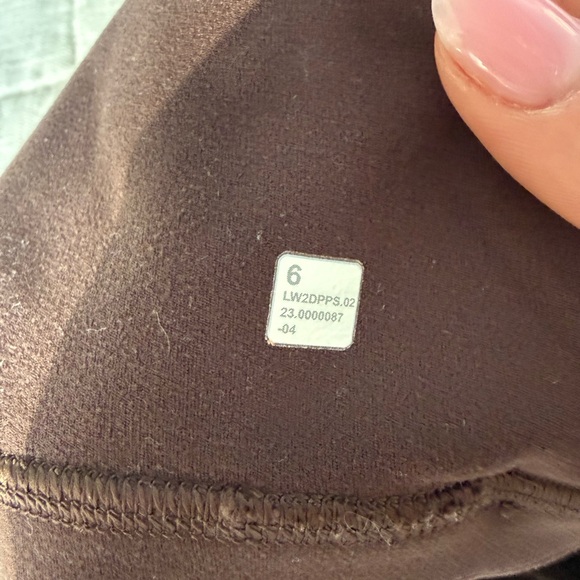 Lululemon one shoulder align bra espresso - Picture 3 of 3